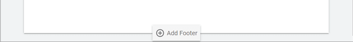 Add footer popup at Google Sites.